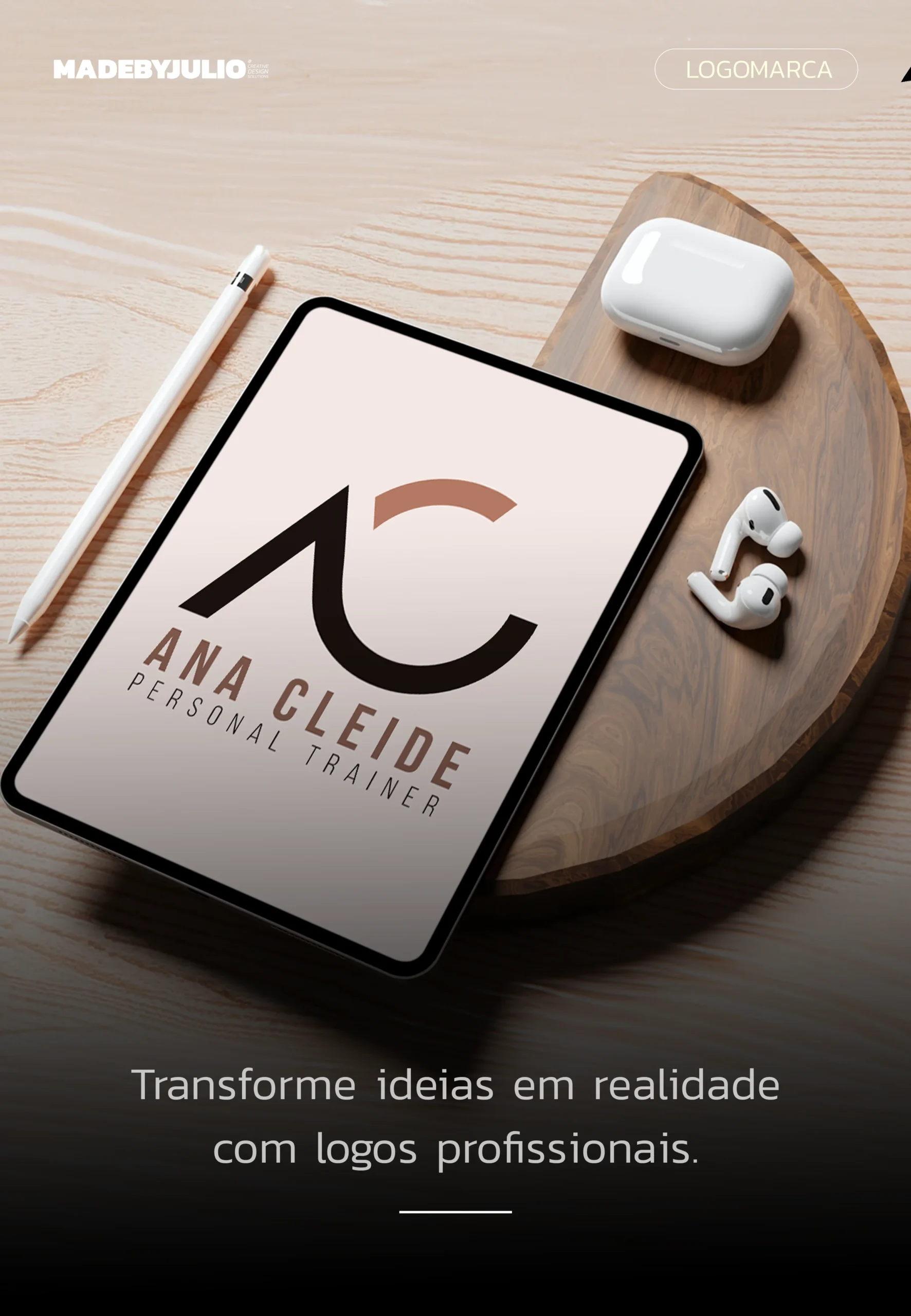 ANA CLEIDE - LOGO - Design Criativo Maringá