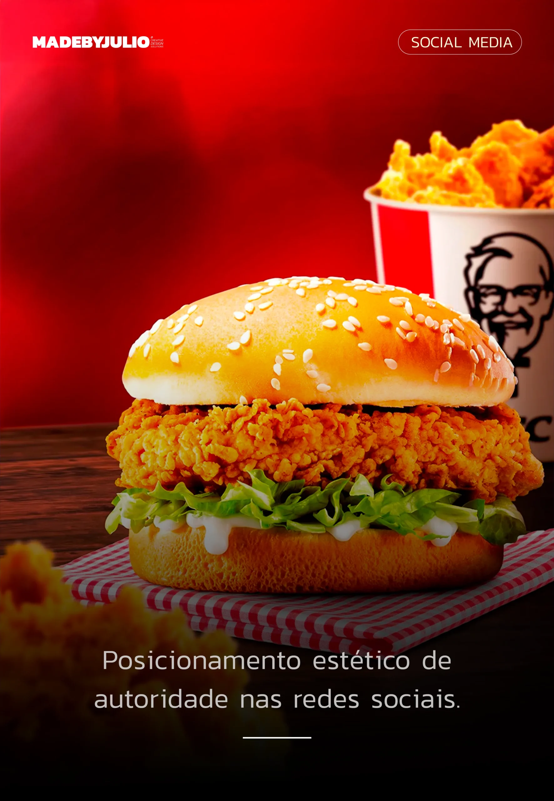 KFC -SOCIAL MEDIA - Design Criativo Maringá