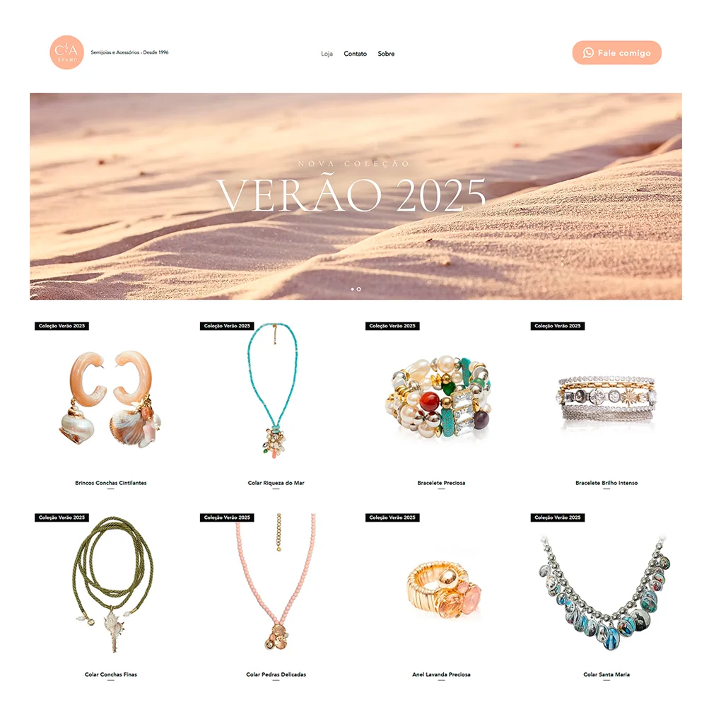 CA BRAND ECCOMERCE-WEB DESIGN - Design Criativo Maringá